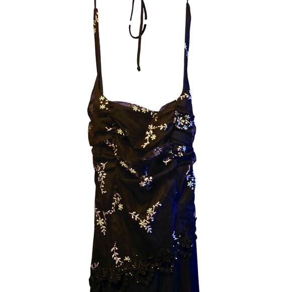 Blondie Nites y2k whimsigoth dark fairy maxi dress nwt size 5 - Picture 3 of 7